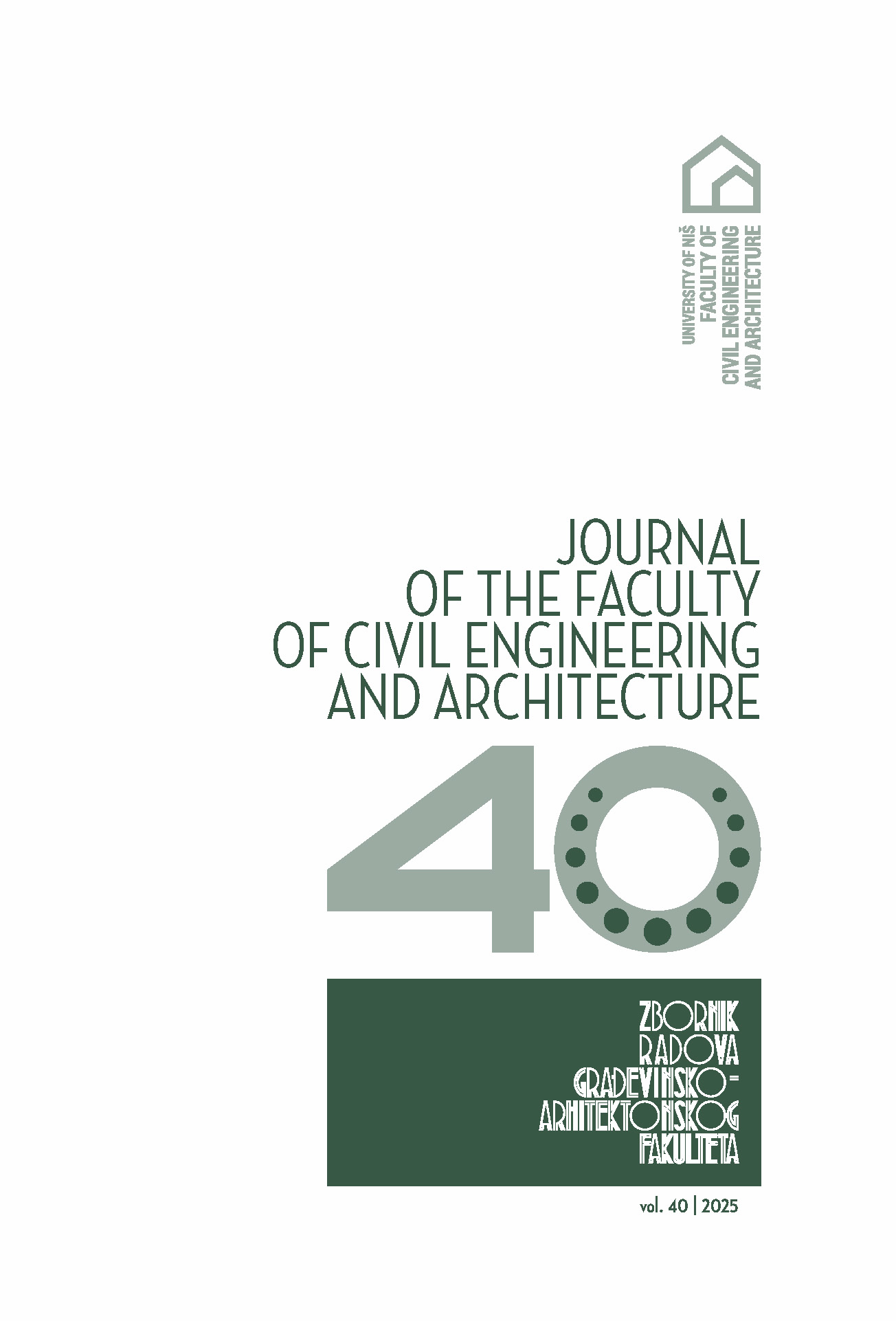 Journal of the Faculty of Civil Engineering and Architecture